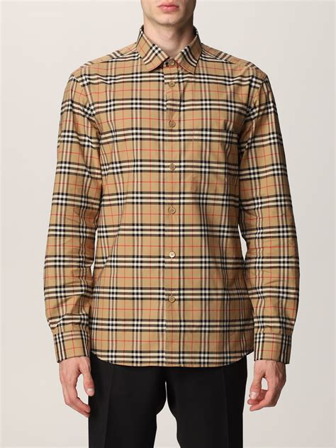 burberry hemd m|Men’s Designer Shirts .